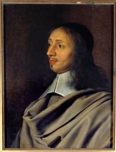 Portræt af Antoine Le Maistre (eller Lemaistre, Le Maitre) (1608-1646), professor i retorik og diktion af dramatikeren Jean Racine En stor jansenisme, han var medlem af Arnauld-familien - Kopi af et originalt tabt portræt af Philippe de Cham af Philippe de (after) Champaigne