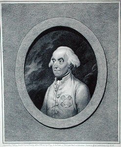 Generalgreve Clairfayt (1733-98), graveret af James Gillray (1757-1815) (1793) (gravering)