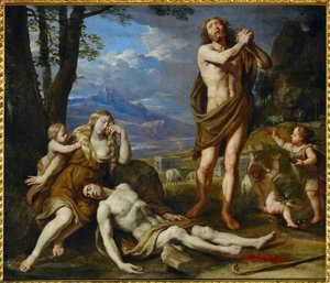 Beweinung Abels (maleri på lærred) af Philippe de Champaigne