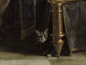 Kristus i farisæeren Simons hus, ca. 1656 (detaljer fra 173719) af Philippe de Champaigne