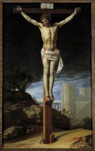 Kristus på korset Maleri af Philip af Champaigne (1602-1674) (ec.flam.) Kansas City fra det 17. århundrede. Nelson Galleri af Philippe de Champaigne