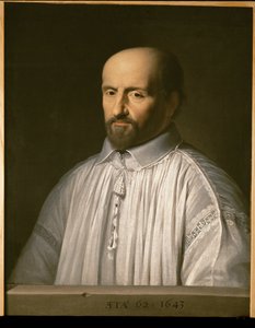 Jean Duvergier de Hauranne, abbed af St. Cyran (oliemaleri) af Philippe de Champaigne