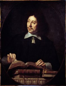 Mand portræt. Maleri af Philippe de Champaigne (1602-1674) ca. Flamme. af Philippe de Champaigne