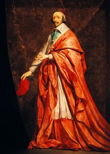 Portræt af Armand-Jean du Plessis (Paris af Philippe de Champaigne