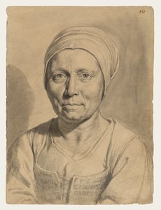 Portræt af Dame Étiennette af Philippe de Champaigne