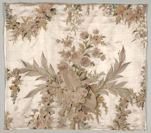 Coverlet Fragment, ca. 1760-1770. af Philippe de Lasalle