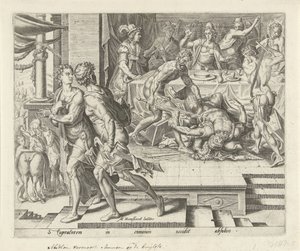 Absalons hævn Historien om Tamar og Amnon (serietitel) af Philips Galle