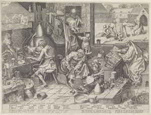 Alkymist af Philips Galle