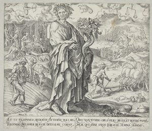 Efterår af Philips Galle