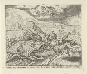 Fisken spyttede Jonas ud på landet History of Jonas (serietitel) af Philips Galle