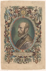 Portræt af Abraham Ortelius af Philips Galle