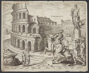 Colosseum i Rom af Philips Galle