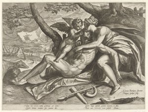 Venus sørger over Adonis