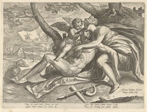 Venus sørger over Adonis