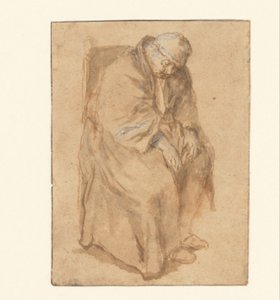 Joost van den Vondel, sover i en stol