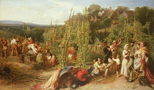 Livet i Humlehaven, 1859 af Phoebus Levin