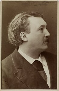 Portræt af Gustave Doré 1833-1883, 1883.