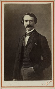 Portræt af Jean-Léon Gérôme 1824-1904, ca. 1870. af Photo studio Nadar.