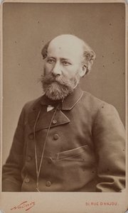 Portræt af Octave Feuillet 1821-1890. af Photo studio Nadar.