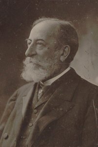 Portræt af komponisten Camille Saint-Saëns 1835-1921, 1910.