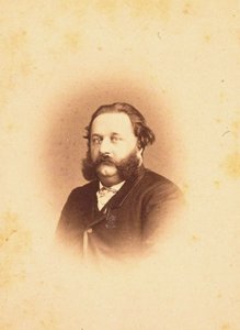 Portræt af komponisten Alfred Jaëll 1832-1882, 1866.