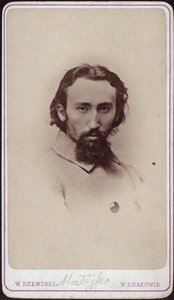 Portræt af Jan Matejko 1838-1893, ca. 1880. af Photo studio Waleri Rzewuski.