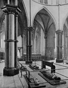 Interiør af Temple Church, City of London, c1905 1906