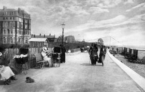 The Parade, Bexhill-on-Sea, East Sussex, begyndelsen af det 20. århundrede.