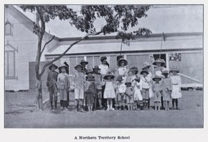 A Northern Territory School (s/h-billede) af Photographer Australian
