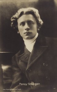 Percy Grainger, australskfødt komponist, arrangør og pianist (1882-1961) (s/h-foto)