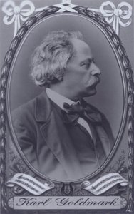 Karl Goldmark, ungarsk komponist (s/h foto)