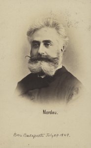 Max Nordau (1849-1923), ungarsk zionistleder og forfatter (s/h-foto)