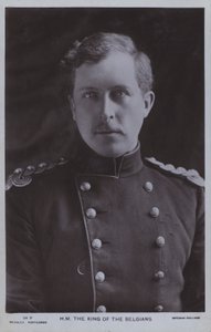 Albert I, konge af Belgien (s/h foto)
