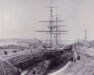 Canada: HMS "Canada" (s/h-billede)