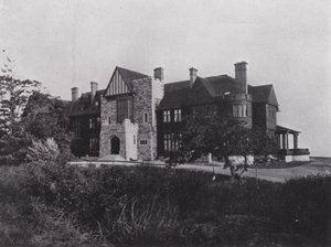 Government House, Victoria (s/h-billede) af Photographer Canadian