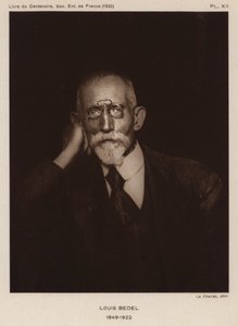 Ernest Marie Louis Bedel, fransk entomolog (s/h foto) af Photographer French