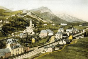 Lourdes, Frankrig, ca. 1905 (foto) af Photographer French