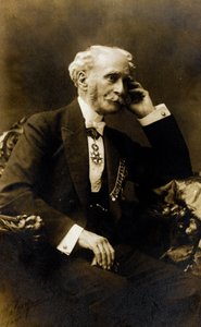 Portræt af Francois Stephen Emile Liegeard (1830-1925), fransk forfatter, digter og politiker - Fotografi, Coll. Baussy af Photographer French