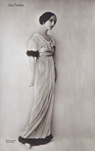 Anna Pavlova (s/h foto) af Photographer German