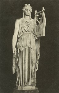 Apollo Barberini, antik romersk skulptur i samlingen af Glyptothek, München, Tyskland (s/h foto) af Photographer German