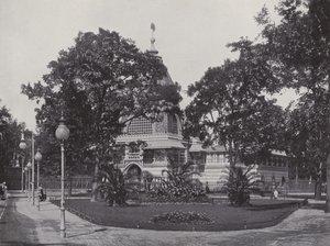 Fra The Zoological Garden, Elephant House (s/h-billede) af Photographer German