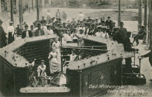 Bad Wildungen. Postkort sendt i 1913. af Photographer German
