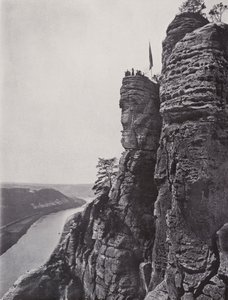 Basteifelsen (s/h foto) af Photographer German