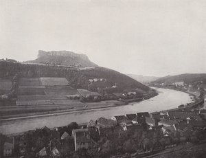 The Lilienstein (s/h foto) af Photographer German