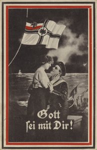 Gud være med dig! (farvet foto) af Photographer German