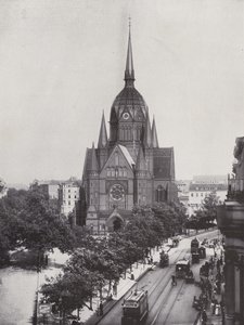 Det Hellige Kors Kirke (s/h foto) af Photographer German
