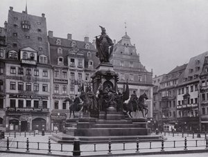 Leipzig: Sejrsmonument (s/h foto) af Photographer German
