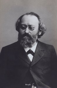 Max Bruch, tysk dirigent og komponist (s/h foto) af Photographer German
