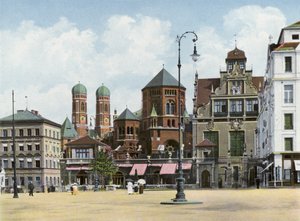 München/München: Künstlerhaus Am Lenbachplatz (foto) af Photographer German