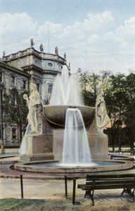 München/München: Norn Fountain (foto) af Photographer German